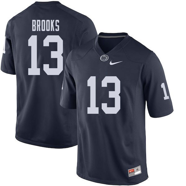 NCAA Nike Men's Penn State Nittany Lions Ellis Brooks #13 College Football Authentic Big & Tall Navy Stitched Jersey WWB0498BR